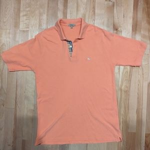 Burberry men's polo (M)